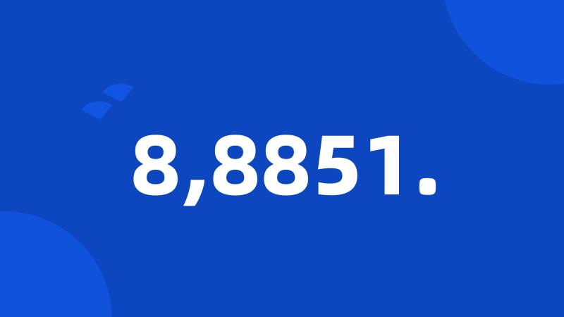 8,8851.