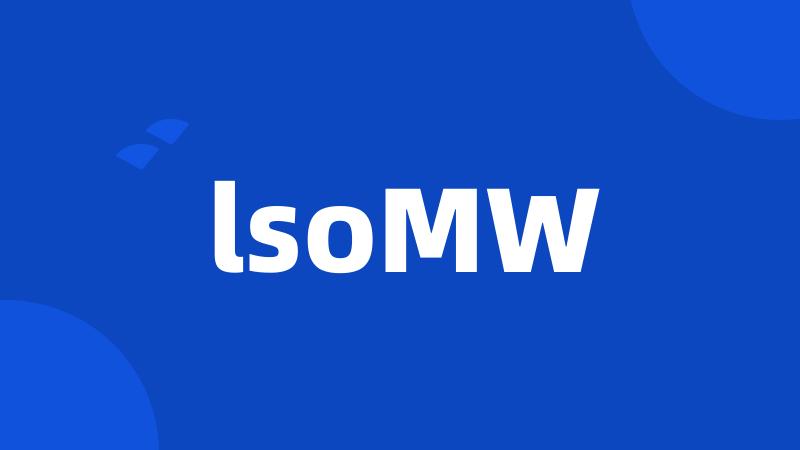 lsoMW