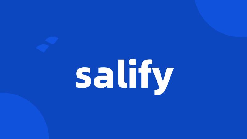 salify