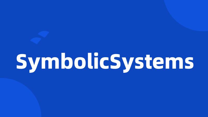 SymbolicSystems