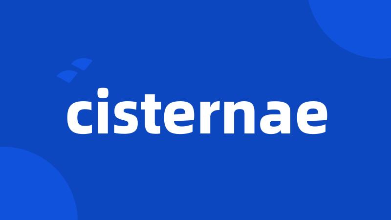 cisternae