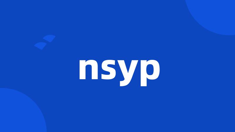 nsyp