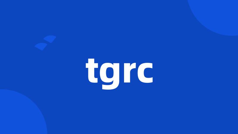 tgrc