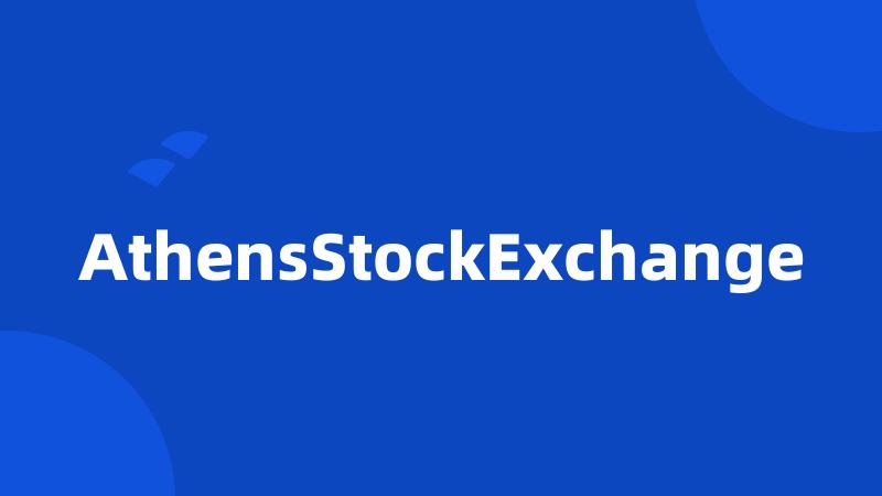 AthensStockExchange