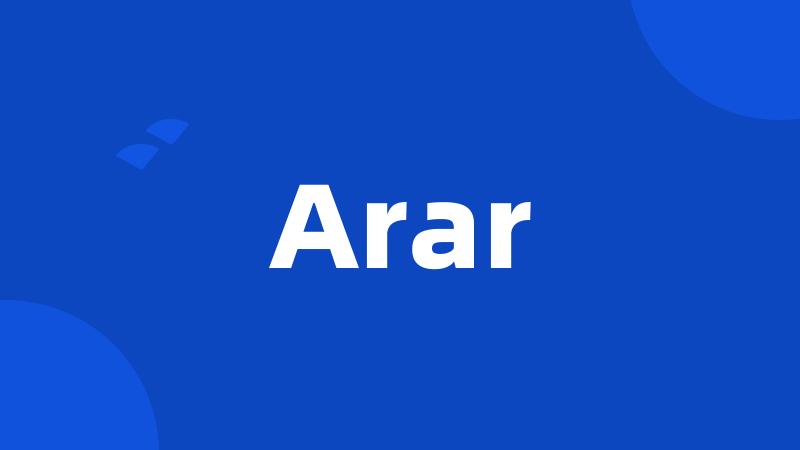 Arar