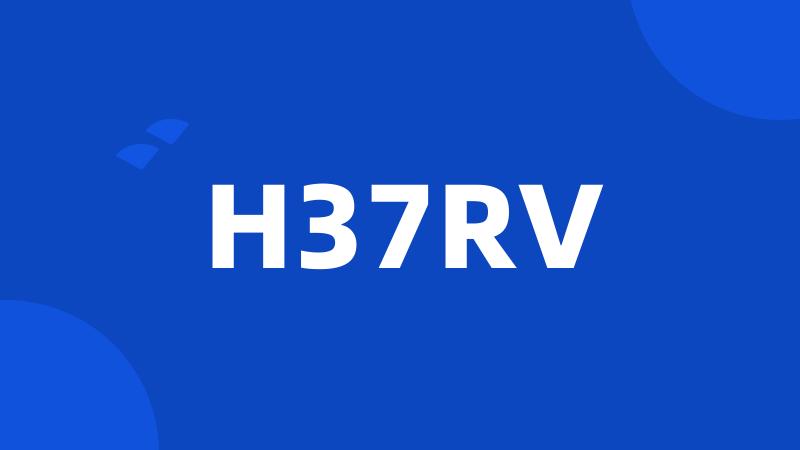 H37RV