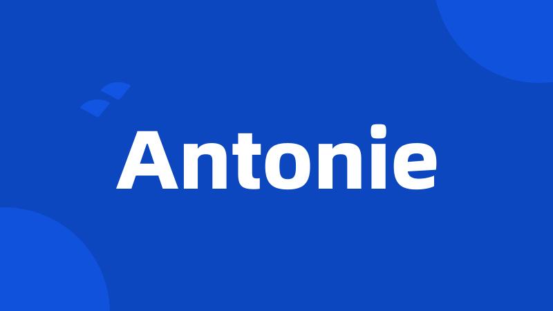 Antonie