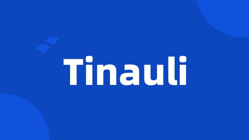 Tinauli