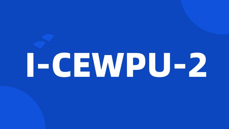 I-CEWPU-2