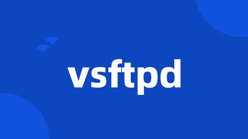 vsftpd