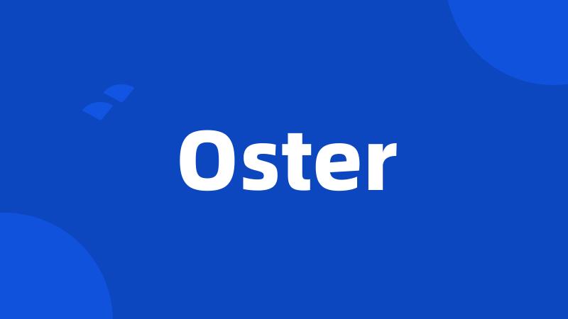 Oster