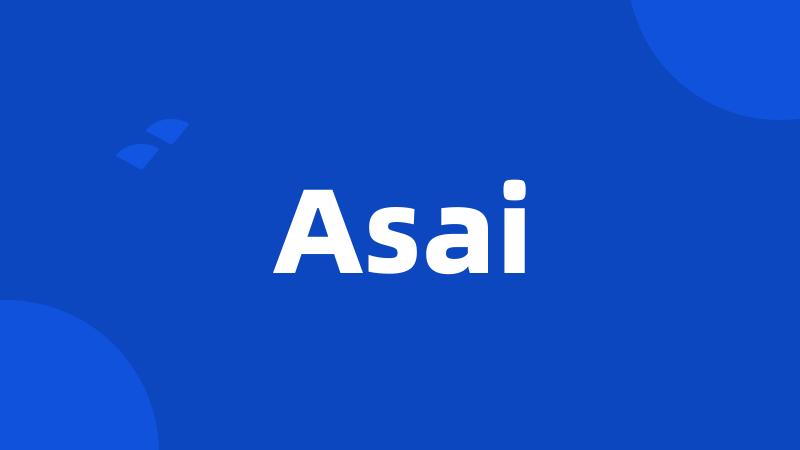 Asai