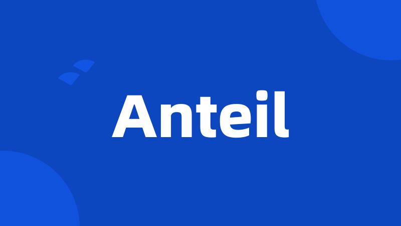 Anteil