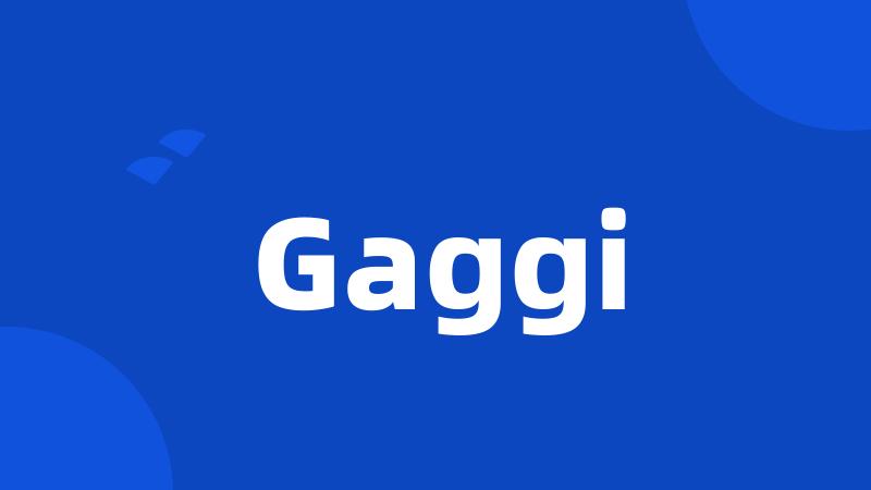 Gaggi