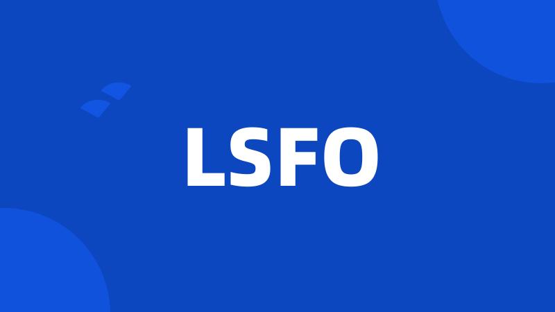 LSFO