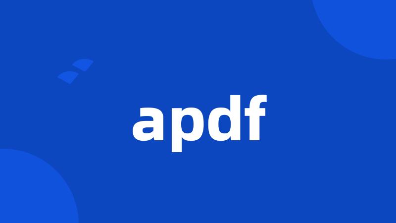 apdf