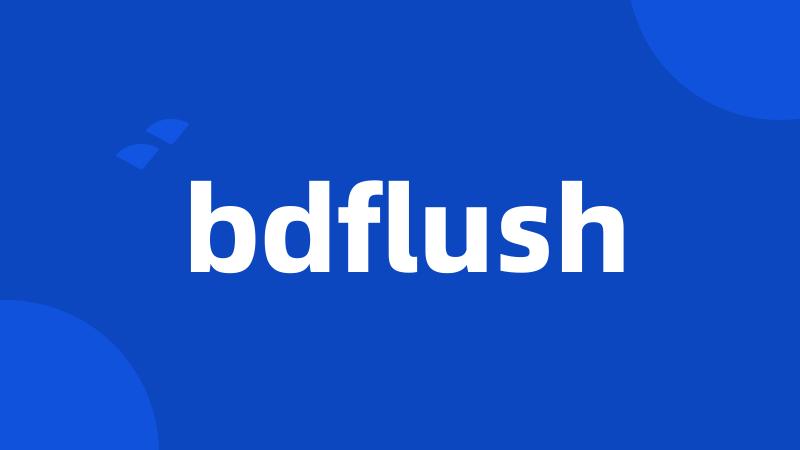 bdflush