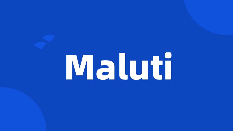 Maluti