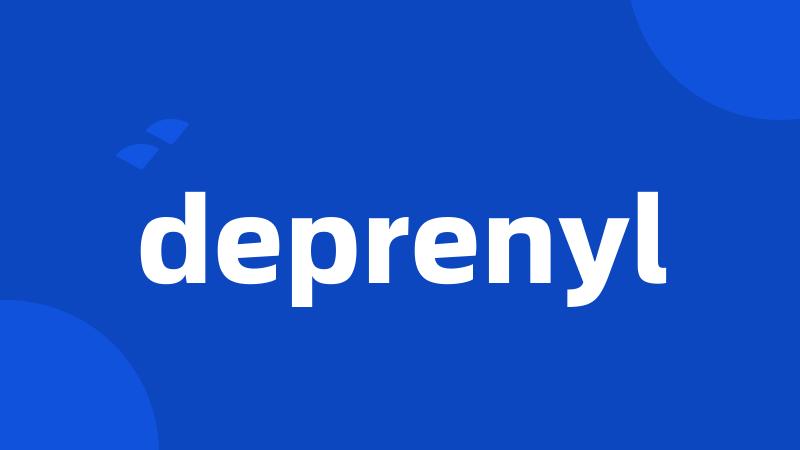 deprenyl