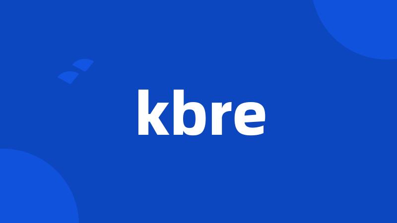 kbre