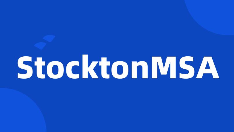 StocktonMSA