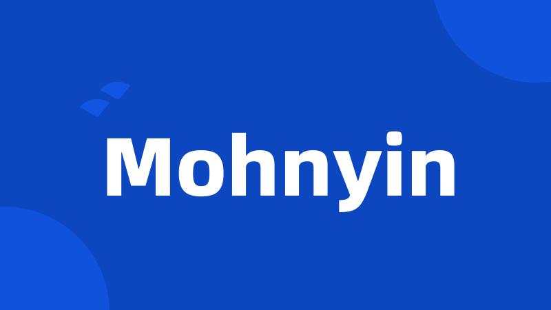 Mohnyin