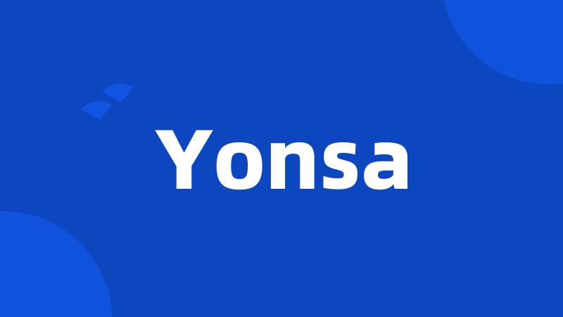 Yonsa