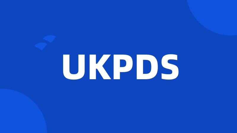 UKPDS