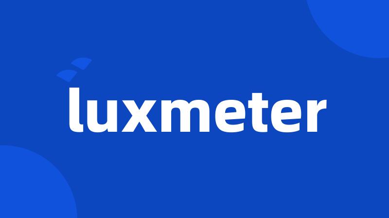 luxmeter