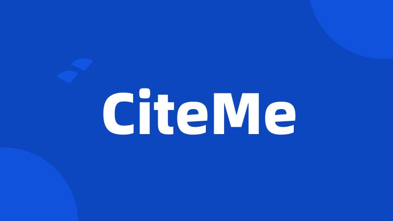 CiteMe