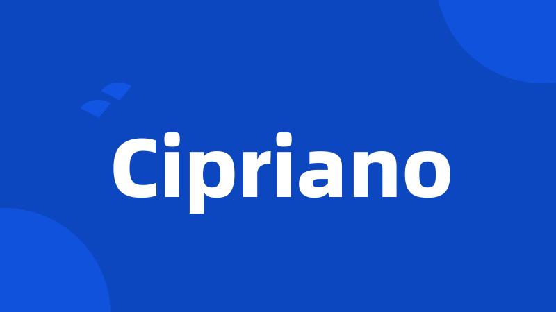 Cipriano