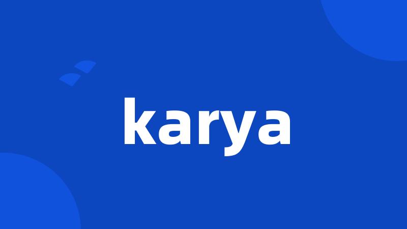 karya