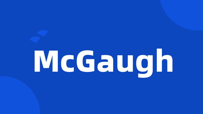 McGaugh