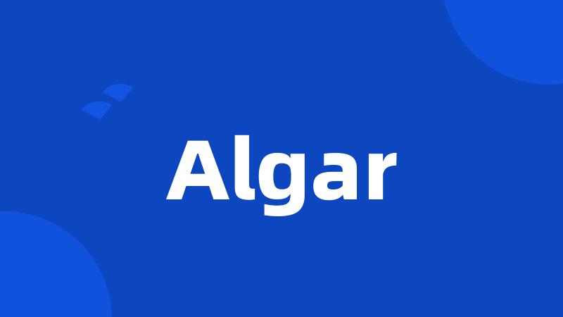 Algar