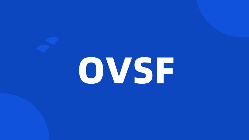 OVSF