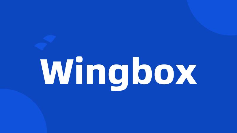 Wingbox