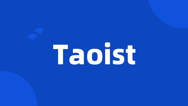 Taoist