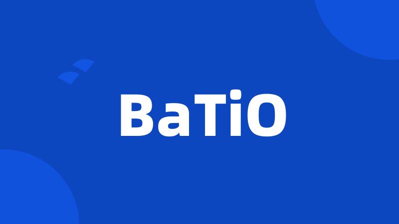 BaTiO