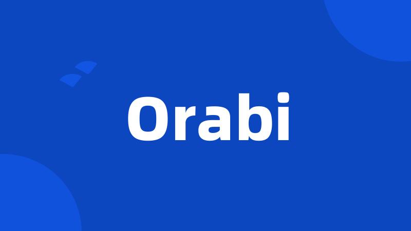 Orabi