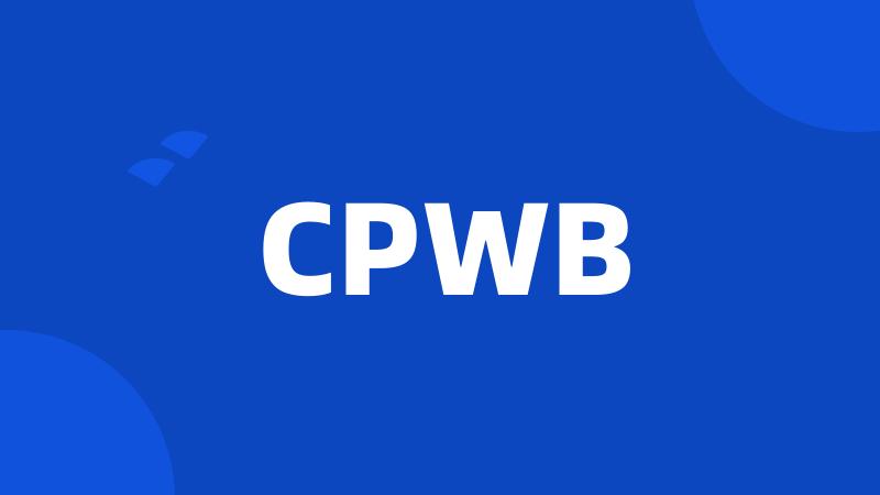 CPWB