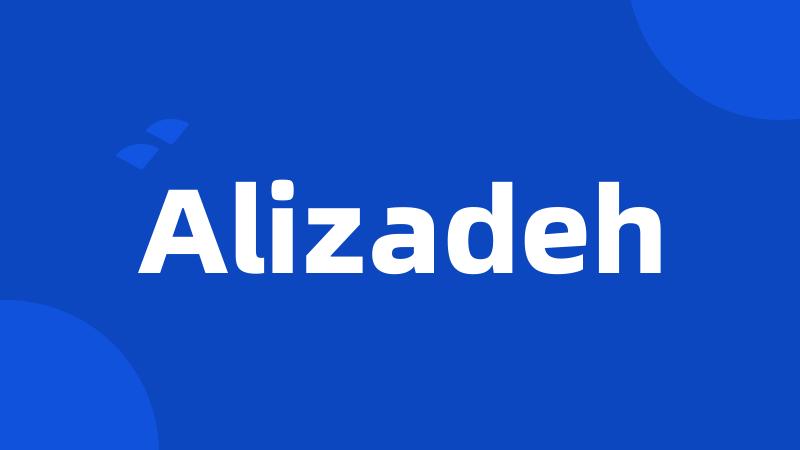 Alizadeh