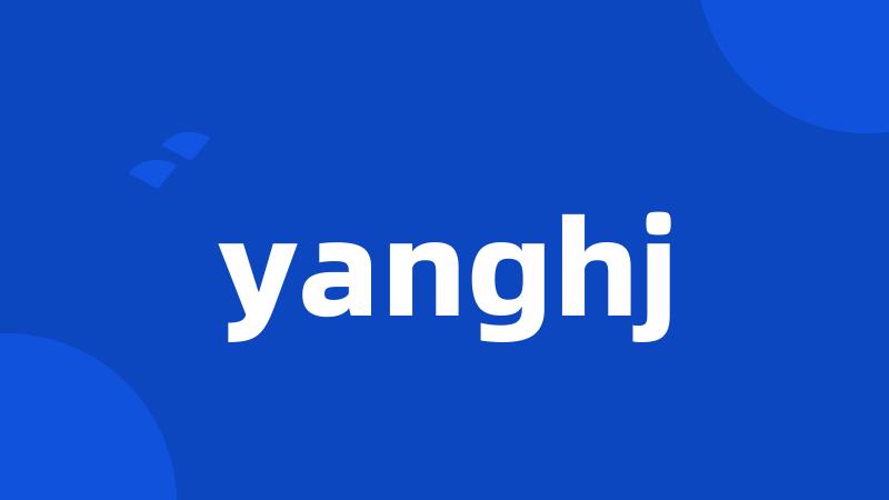 yanghj