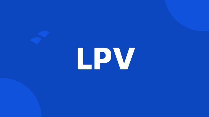 LPV