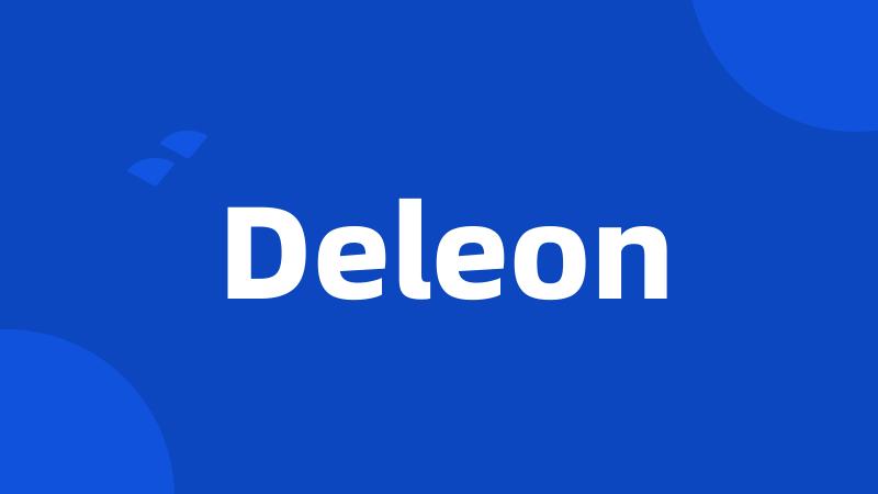 Deleon