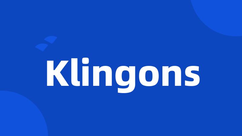 Klingons