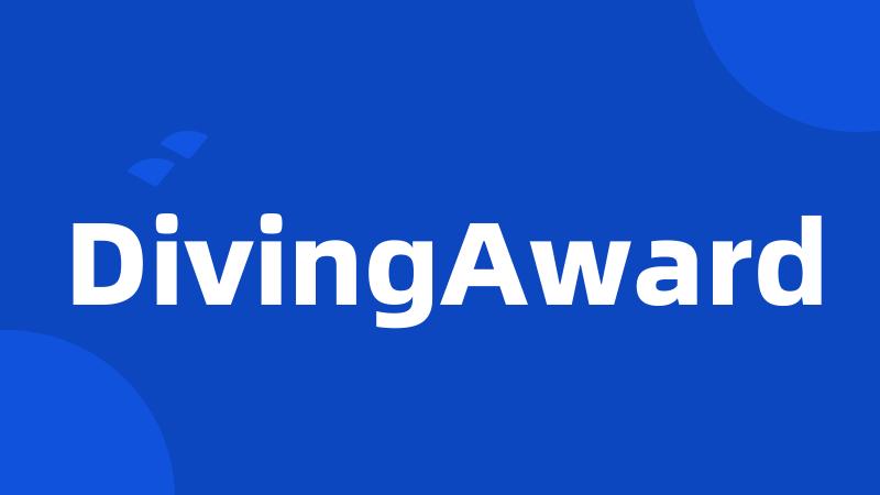 DivingAward