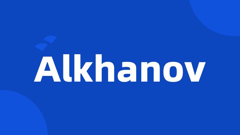 Alkhanov