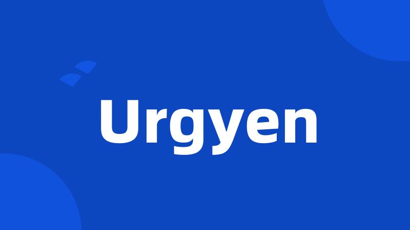 Urgyen