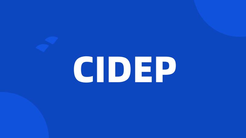 CIDEP