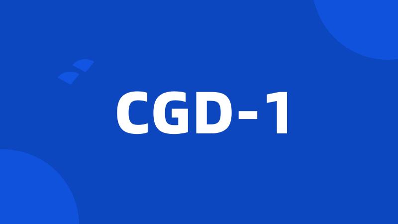CGD-1